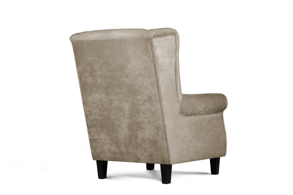 MILES Fotel beżowy - zdjęcie 4