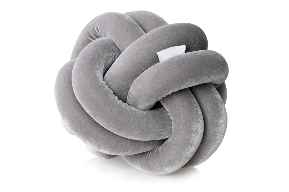 NANCY Poduszka ozdobna szary - zdjęcie