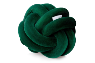 NANCY, https://dev1-mda.konsimo.pl/kolekcja/nancy/ Poduszka ozdobna ciemny zielony - zdjęcie