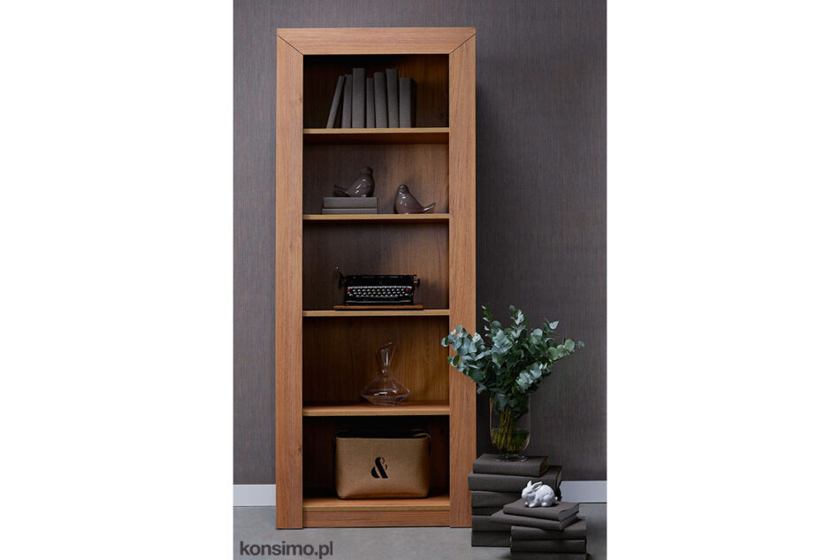 CALDO Regał dąb naturalny - zdjęcie 1