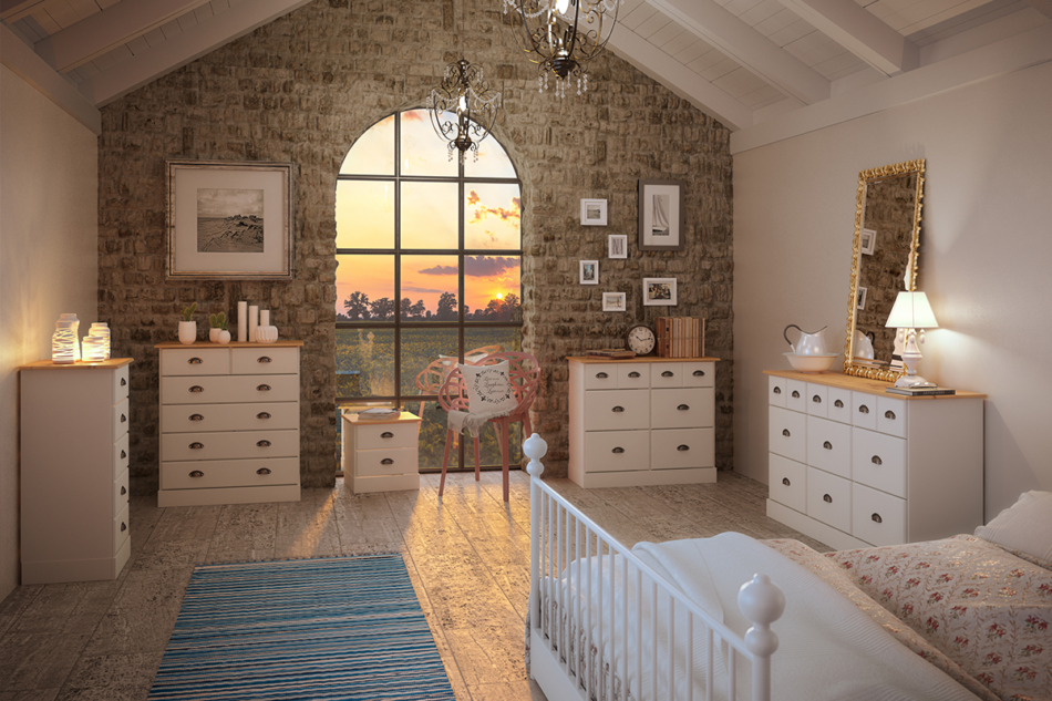 NOLA Komoda czarny/sosna - zdjęcie 5