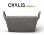 OXALIS Kosz szary - zdjęcie 6