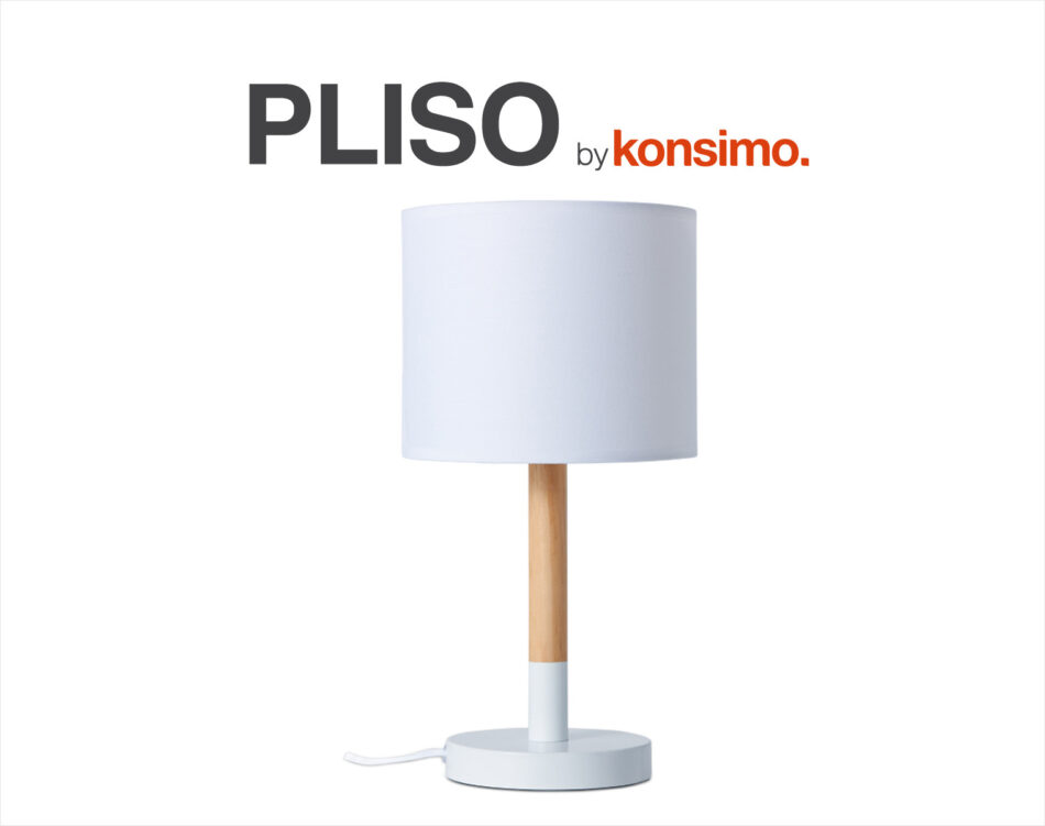 PLISO Lampa stołowa biały - zdjęcie 4