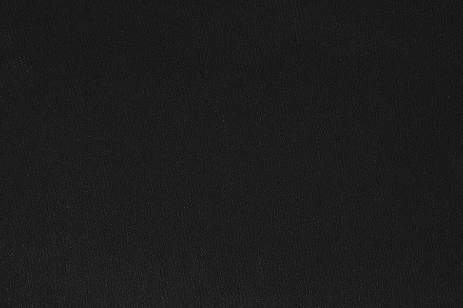 TAGIO Czarna pufa skandynawska czarny - zdjęcie 3