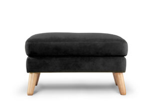 TAGIO, https://dev1-mda.konsimo.pl/kolekcja/tagio/ Czarna pufa skandynawska czarny - zdjęcie