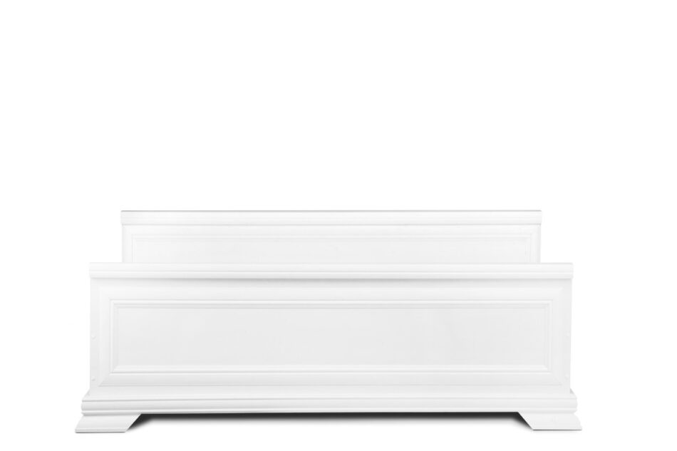 IMPERIO Białe łóżko do sypialni 160x200 biały - zdjęcie 1
