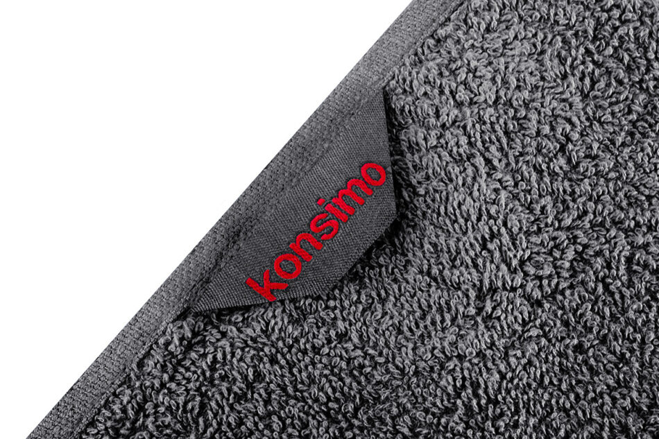 MANTEL Komplet ręczników średnich 4 szt. szary - zdjęcie 4