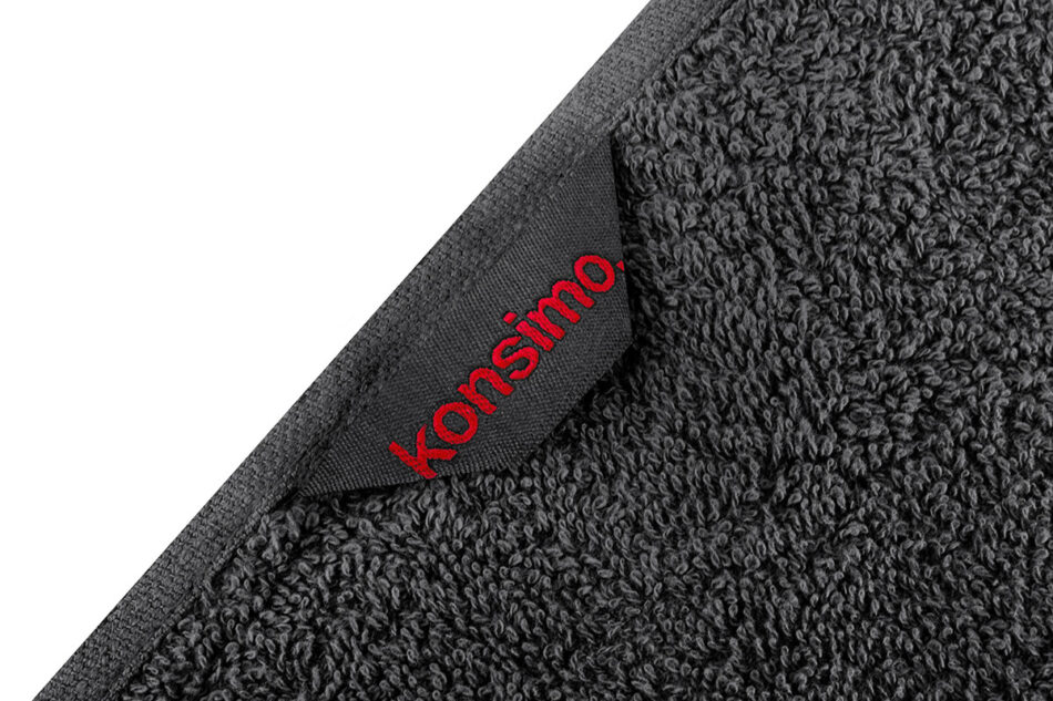 LENTE Ręcznik szary - zdjęcie 1