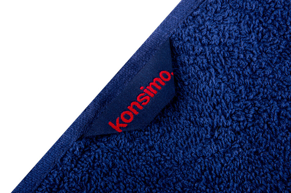 MANTEL Komplet ręczników średnich 4 szt. granatowy - zdjęcie 4