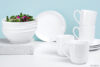 RESEDA Zestaw śniadaniowy, 4 os. (12 el) biały - zdjęcie 1