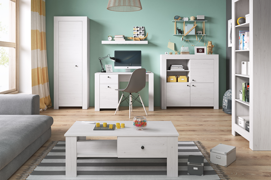 SAMBU Półka biały - zdjęcie 3