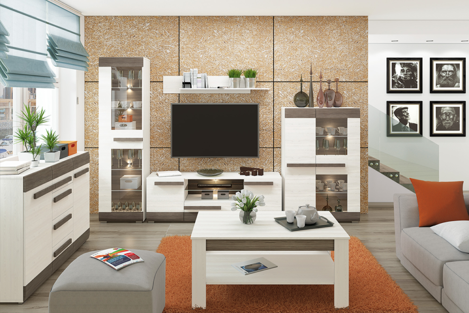 SARPA Półka wisząca biały - zdjęcie 2