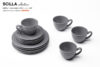 SCILLA Zestaw kawowy, 4 os. (12 el) szary - zdjęcie 2