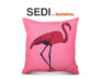 SEDI Poszewka na poduszkę różowy - zdjęcie 3