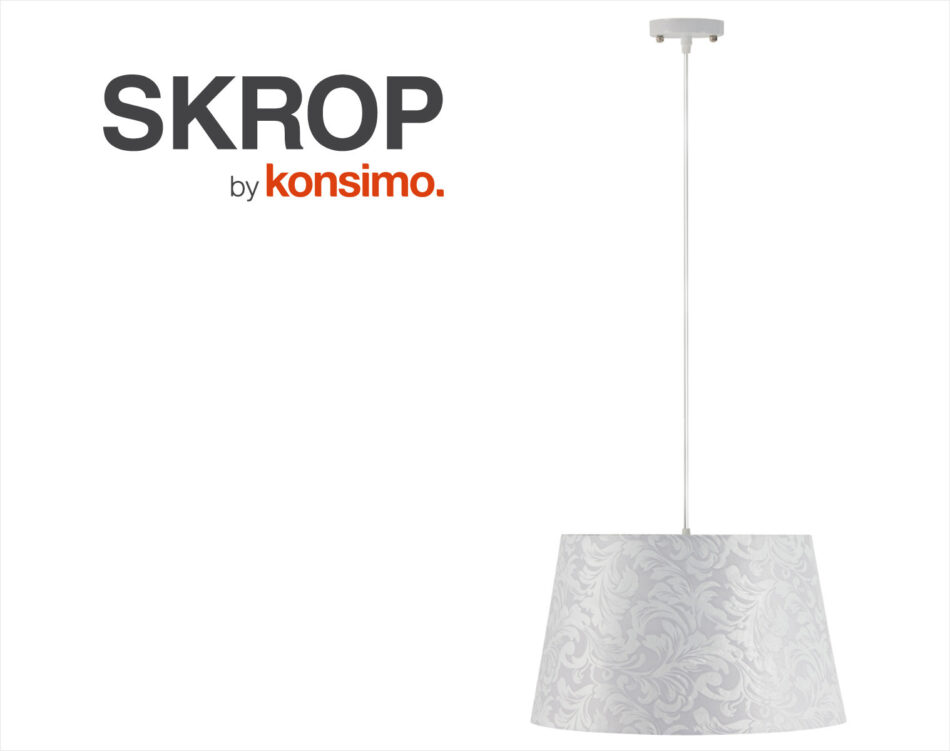 SKROP Lampa wisząca biały - zdjęcie 4