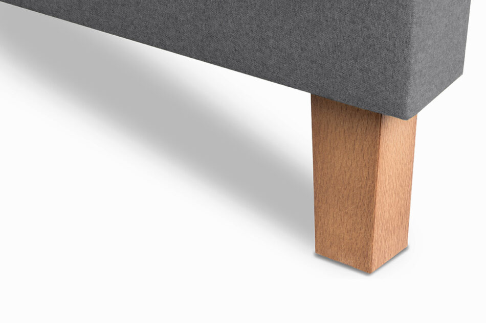 ERISO Ciemnoszara sofa 3 osobowa rozkładana ciemny szary - zdjęcie 5