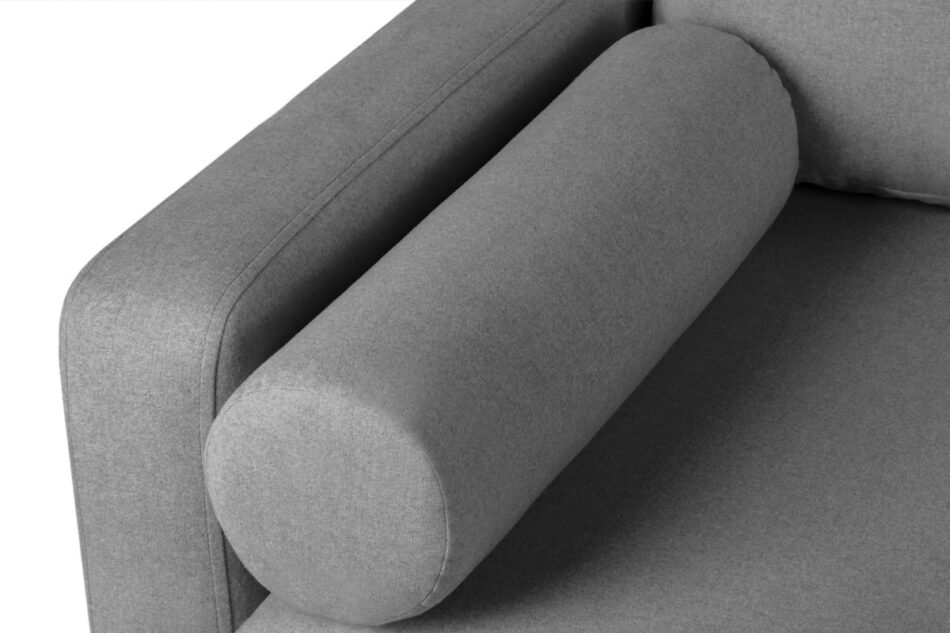 ERISO Ciemnoszara sofa 3 osobowa rozkładana ciemny szary - zdjęcie 4