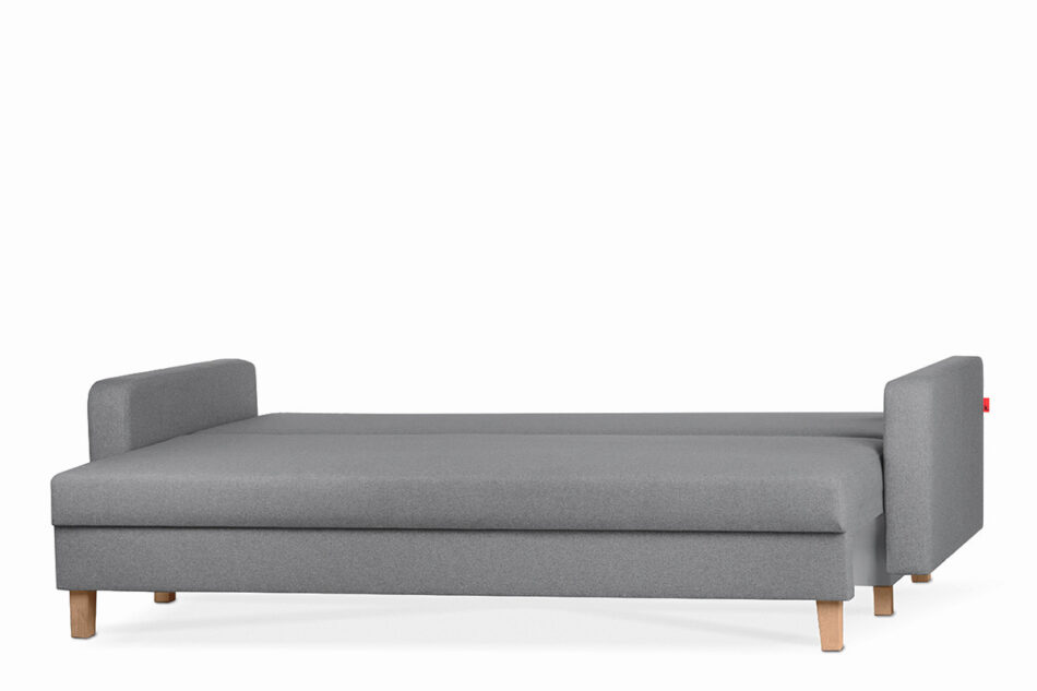 ERISO Ciemnoszara sofa 3 osobowa rozkładana ciemny szary - zdjęcie 3