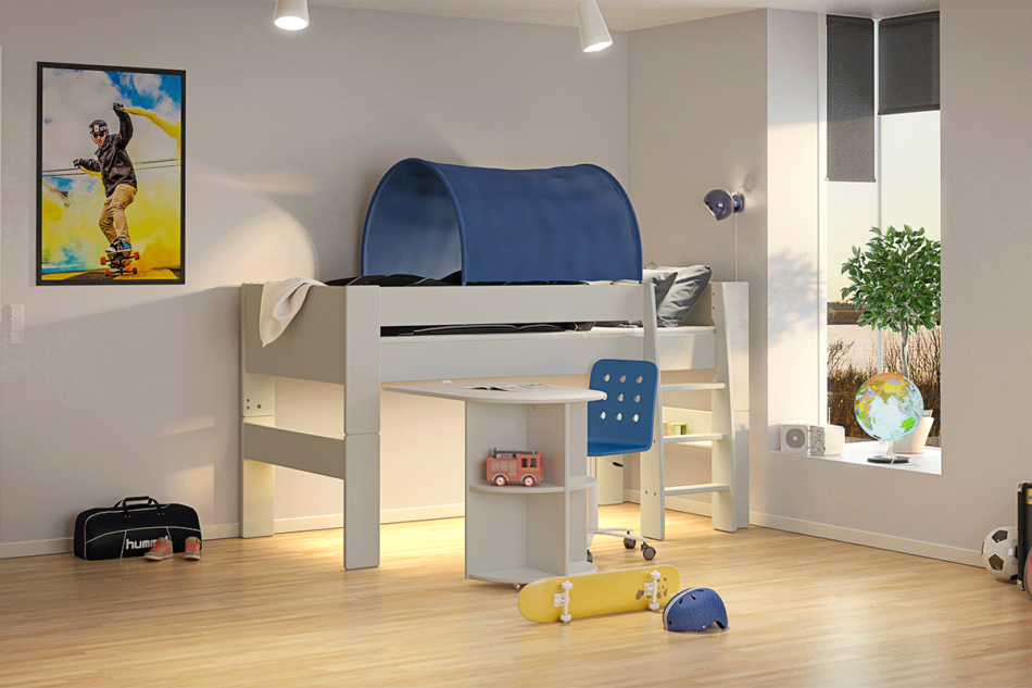 STEENS FOR KIDS Łóżko piętrowe sosna bielona - zdjęcie 6