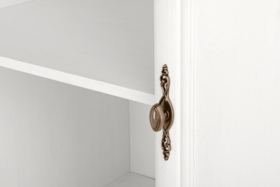 IMPERIO Duża szafa z lustrem biały - zdjęcie 4