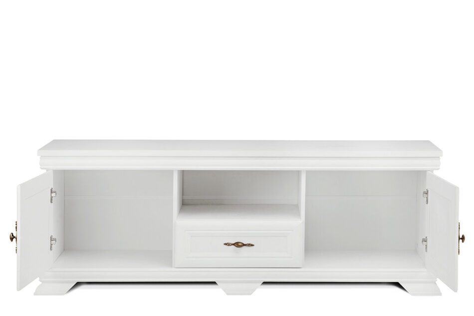 IMPERIO Biała szafka rtv 150 cm biały - zdjęcie 2