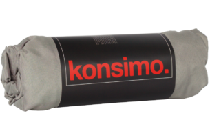 DELIO, https://dev1-mda.konsimo.pl/kolekcja/delio/ Prześcieradło z gumką szary - zdjęcie