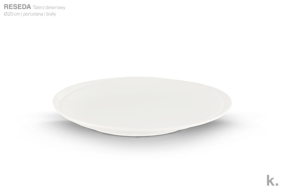 RESEDA Zestaw śniadaniowy, 4 os. (12 el) biały - zdjęcie 5
