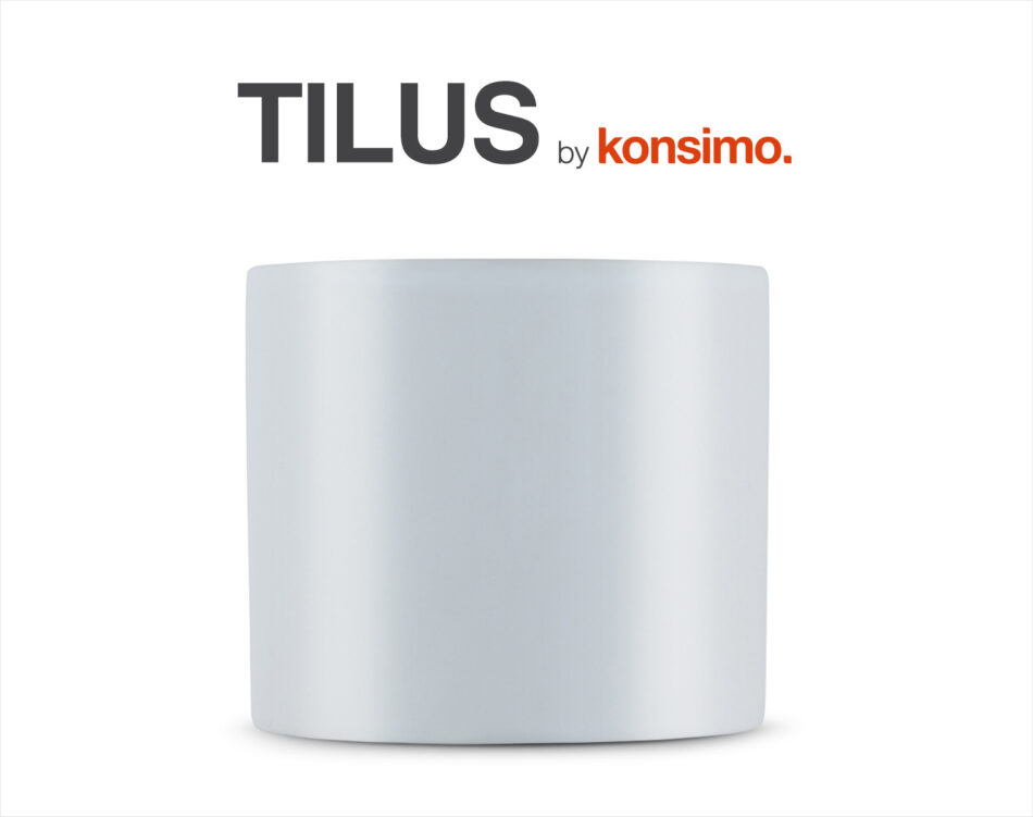 TILUS Osłonka do kwiatów biały - zdjęcie 4