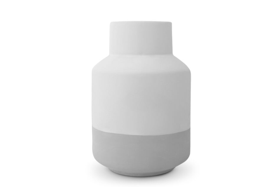 ERODI Wazon biały/szary - zdjęcie 0