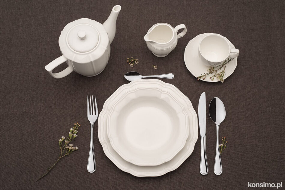 DATURI Komplet sztućców, 6 os. (24 el.) srebrny - zdjęcie 8