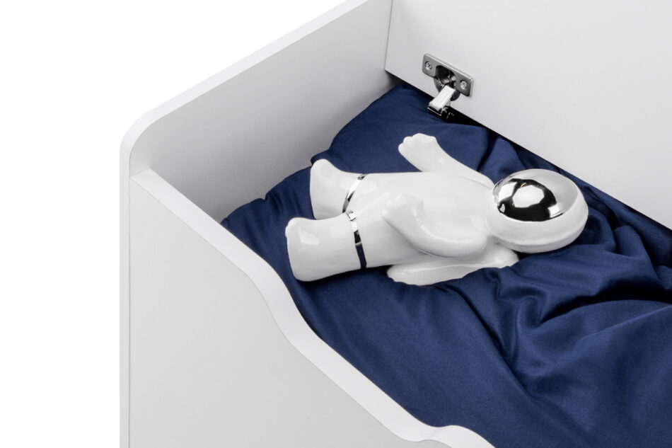 PABIS Zestaw meble do pokoju dziewczynki różowe 4 elementy biały/różowy - zdjęcie 9