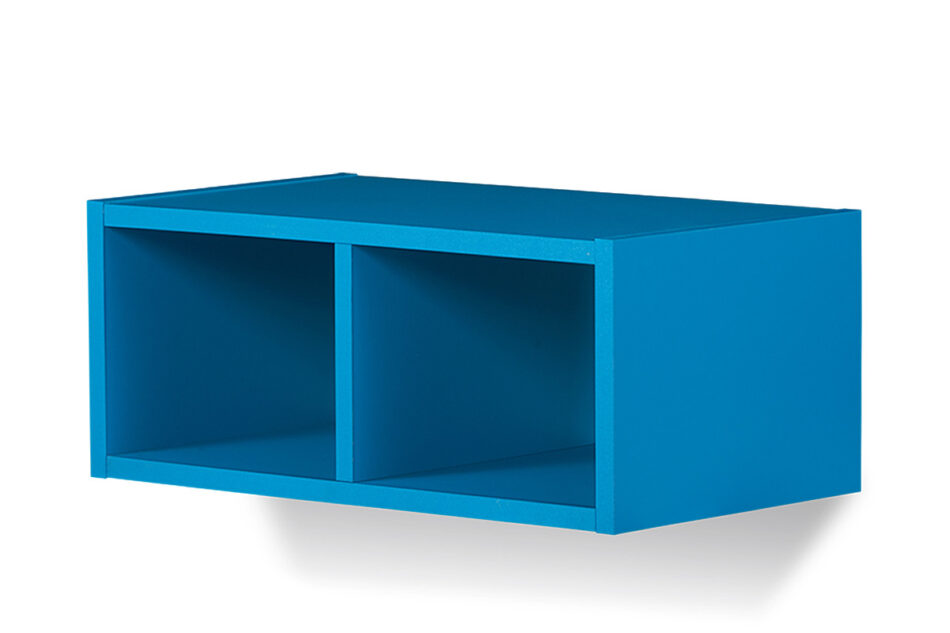 SHIBU Zestaw meble do pokoju dziecka 5 elementów  grafit/biały/niebieski - zdjęcie 8