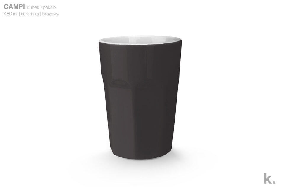 ARALES, CAMPI Zestaw śniadaniowy, 4 os. brązowy/biały - zdjęcie 4