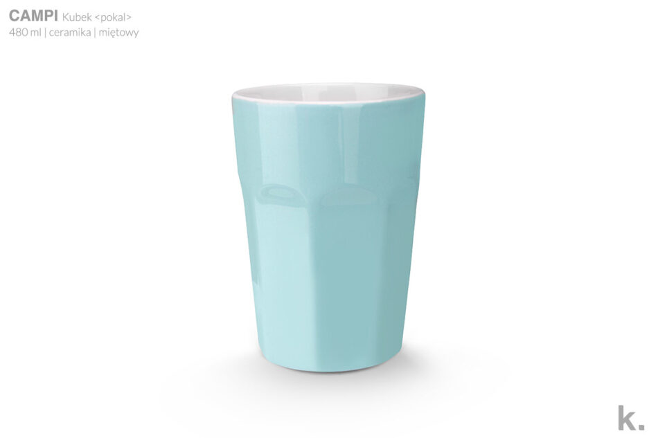 ARALES, CAMPI Zestaw śniadaniowy, 4 os. miętowy - zdjęcie 3