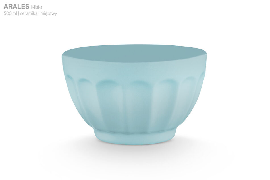 ARALES, CAMPI Zestaw śniadaniowy, 4 os. miętowy - zdjęcie 4