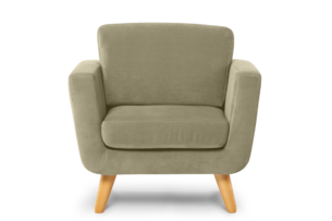 TAGIO, https://dev1-mda.konsimo.pl/kolekcja/tagio/ Beżowy fotel skandynawski beżowy - zdjęcie