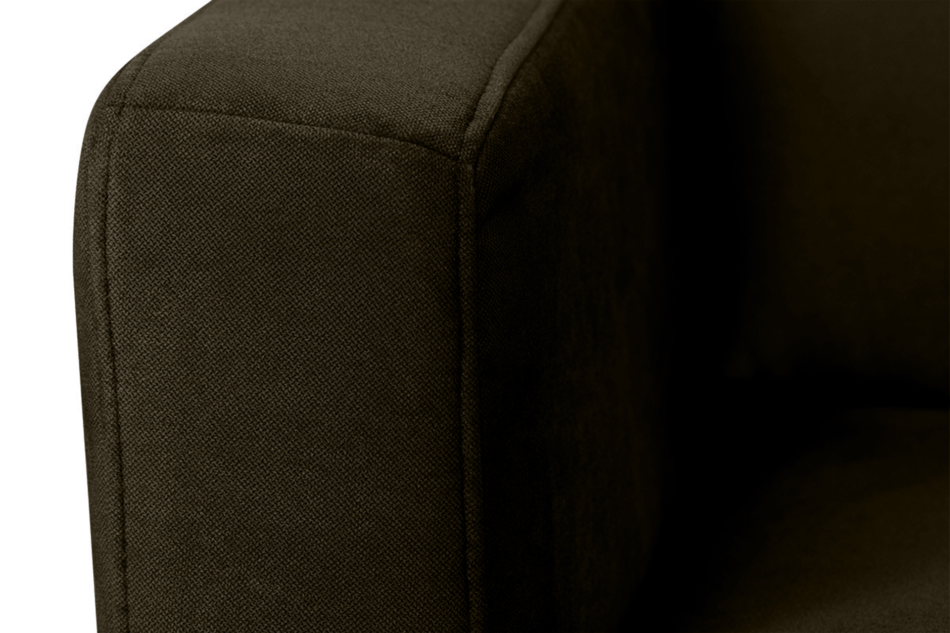 TAGIO Brązowy narożnik skandynawski prawy brązowy - zdjęcie 3