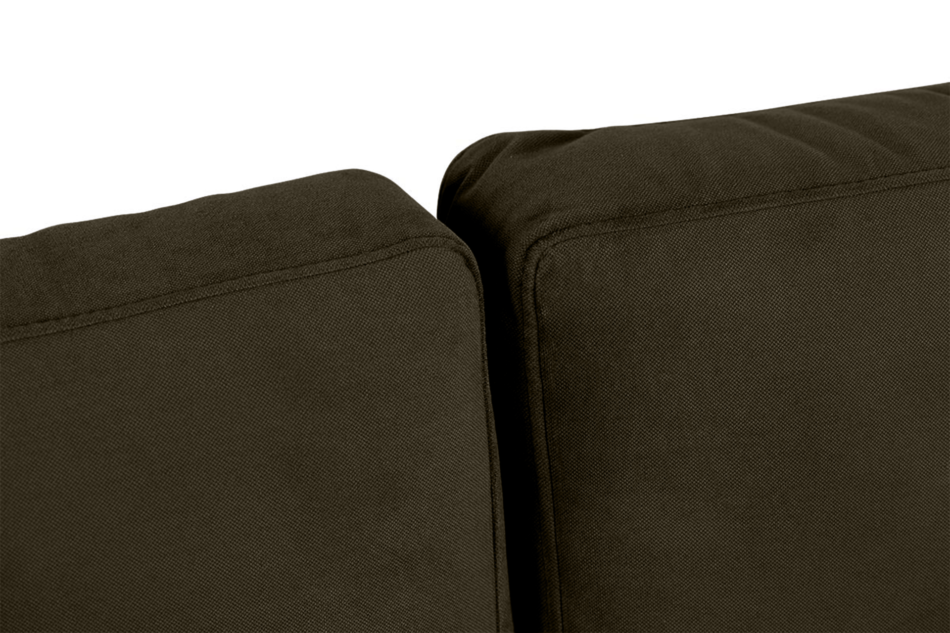 TAGIO Brązowy narożnik skandynawski lewy brązowy - zdjęcie 5