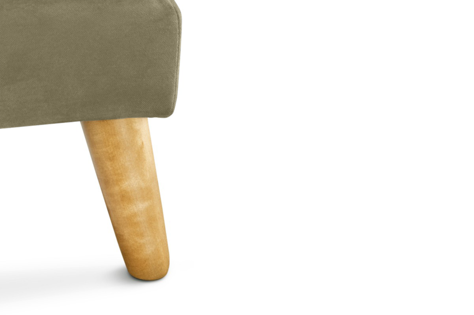 TAGIO Beżowa pufa skandynawska beżowy - zdjęcie 2