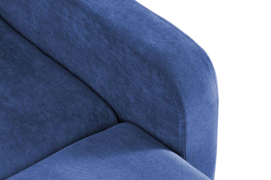 JUFO Fotel niebieski - zdjęcie 5