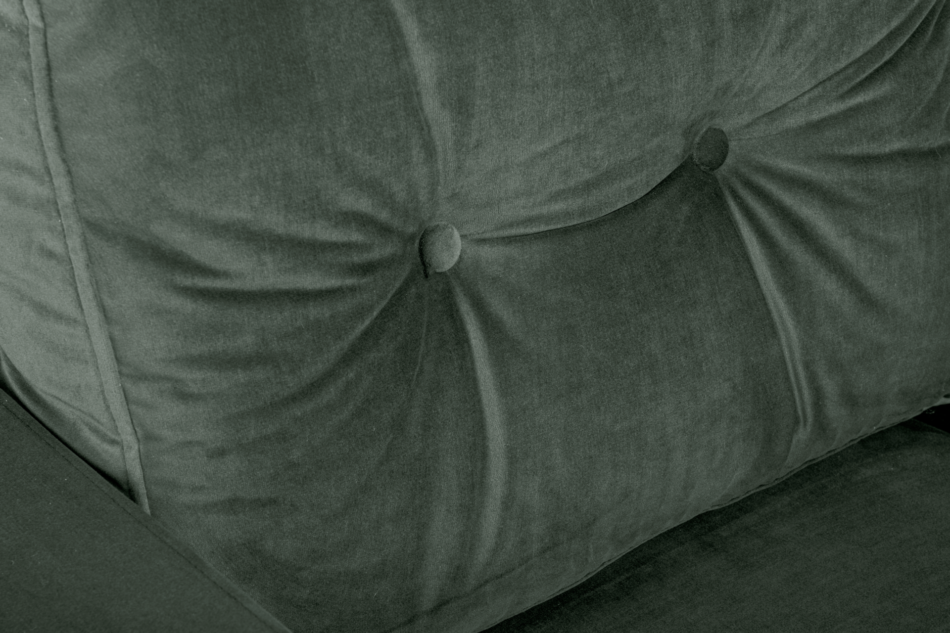 ERISO Szary welurowy fotel do salonu popielaty - zdjęcie 3