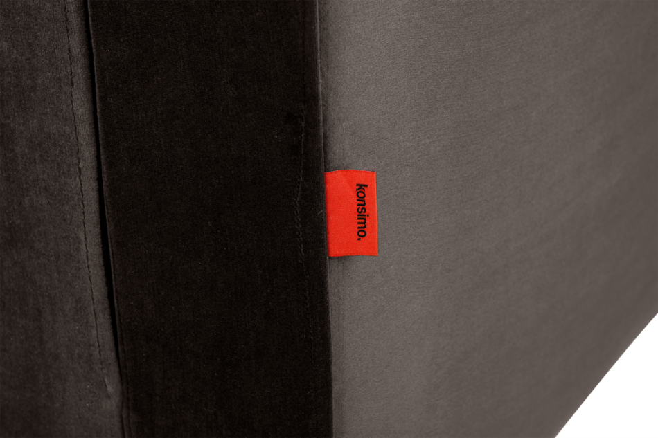 ERISO Brązowy welurowy fotel do salonu brązowy - zdjęcie 4