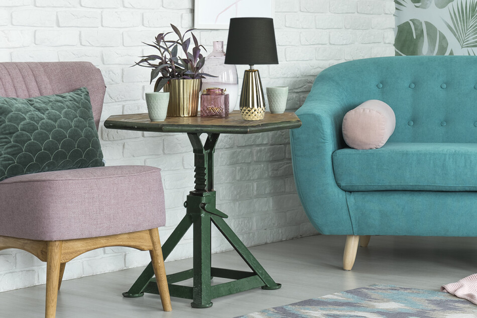 ERANA Lampa stołowa złoty/czarny - zdjęcie 3