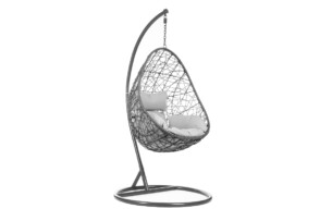 CULLUS, https://dev1-mda.konsimo.pl/kolekcja/cullus/ Fotel wiszący szary/jasny szary - zdjęcie