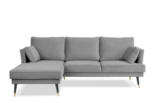 FALCO, https://dev1-mda.konsimo.pl/kolekcja/falco/ Narożnik lewy szary - zdjęcie