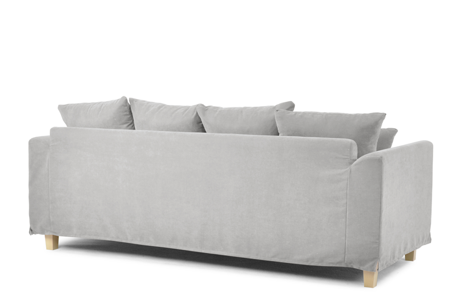 BRYONI Sofa 3 jasny szary - zdjęcie 2