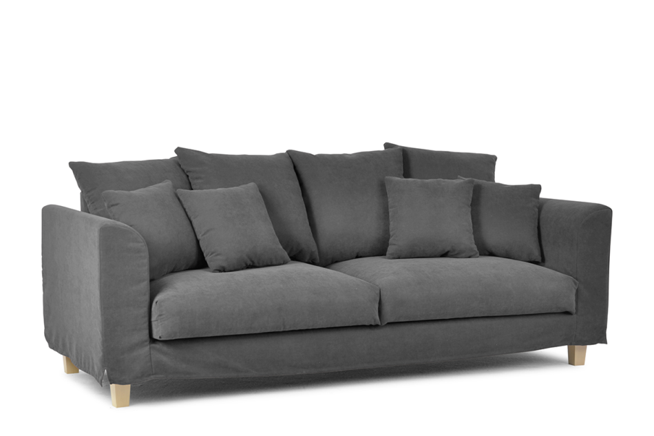 BRYONI Sofa 3 ciemny szary - zdjęcie 1