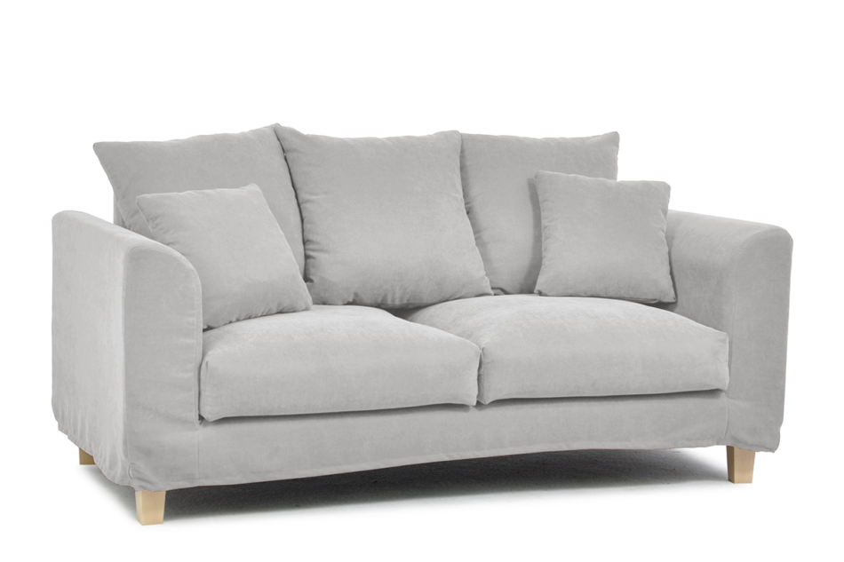 BRYONI Sofa 2 jasny szary - zdjęcie 1