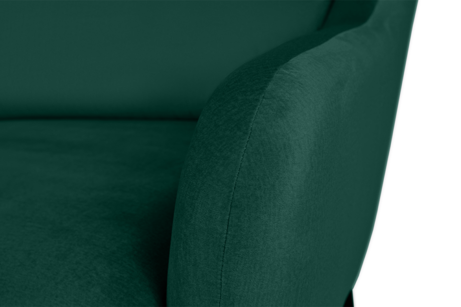 AFOS Sofa 3 ciemny zielony - zdjęcie 2