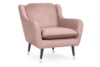 AFOS Fotel różowy - zdjęcie 2